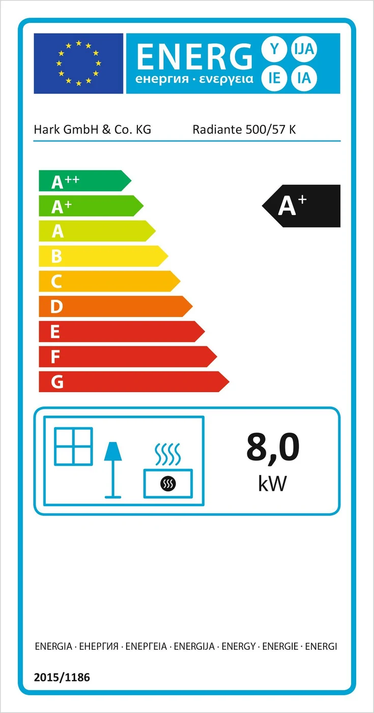 EU-Energielabel – Energieeffizienzklasse A