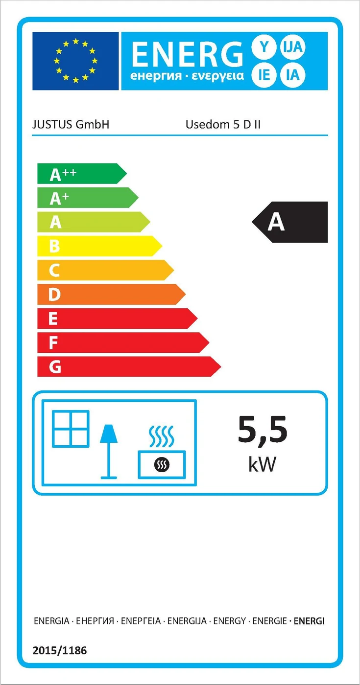 EU-Energielabel – Energieeffizienzklasse A