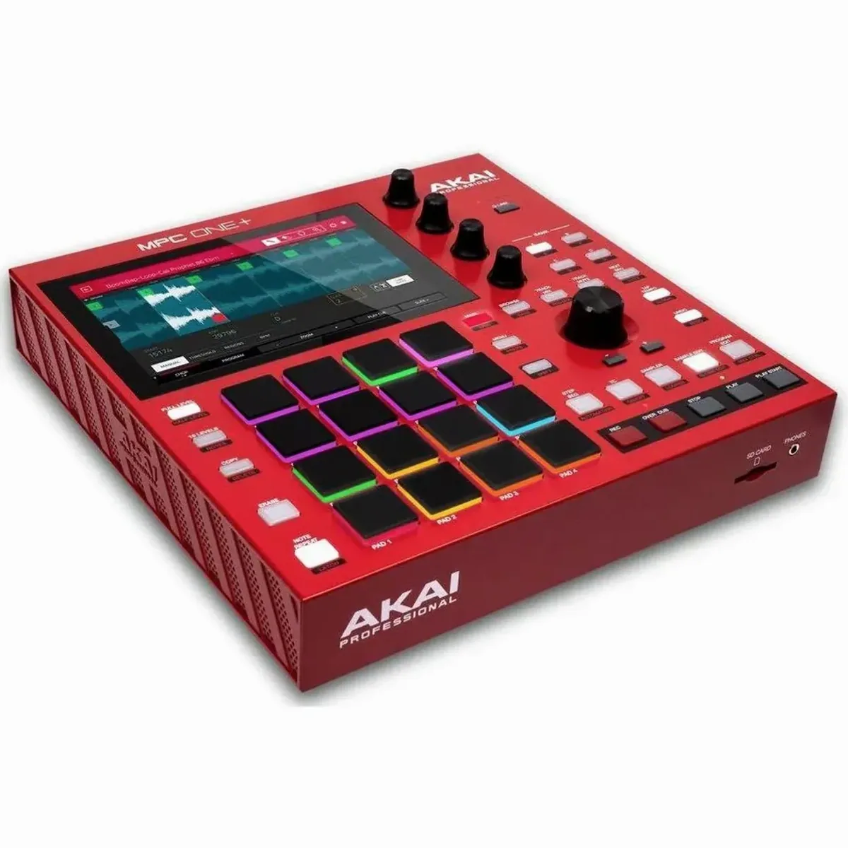 Akai MPC One+, Standalone Sampler, 128 Spur Sequencer, intuitives Touch-Display 2