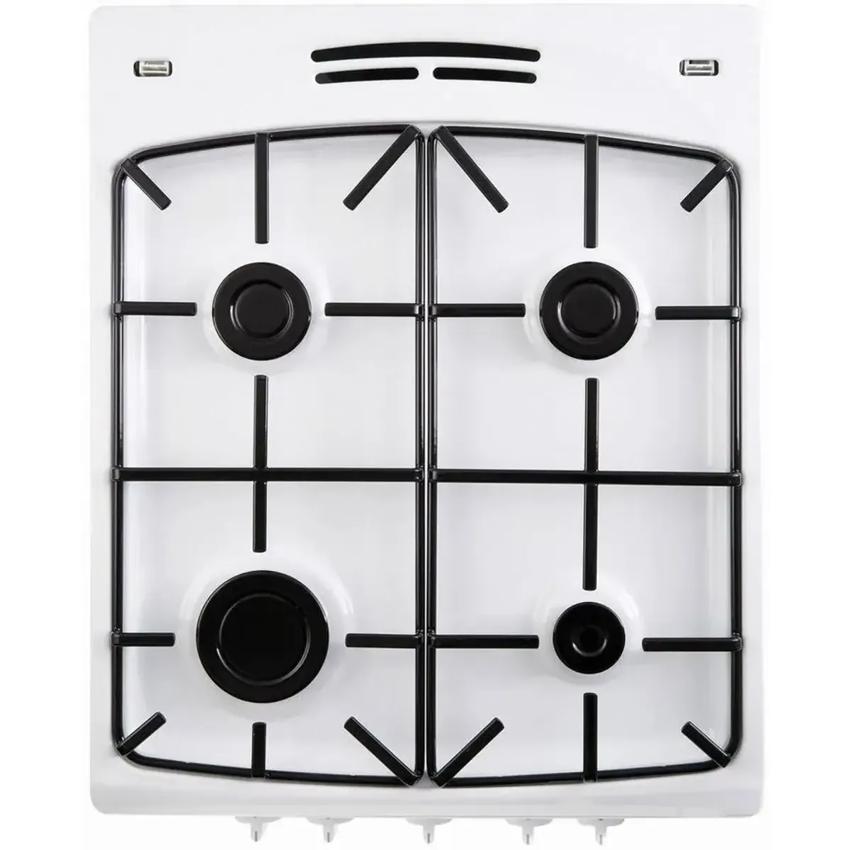 Amica SHGG 11559 W Gas-Standherd, 4 Brenner, hohe Leistung, elegantes Design 3