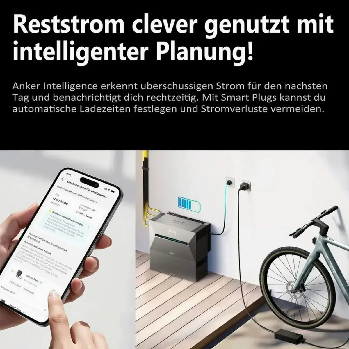 Anker SOLIX Solarbank 3 E2700 Pro, 2,688 kWh Kapazität, 1.200 W AC-Steckdose 4