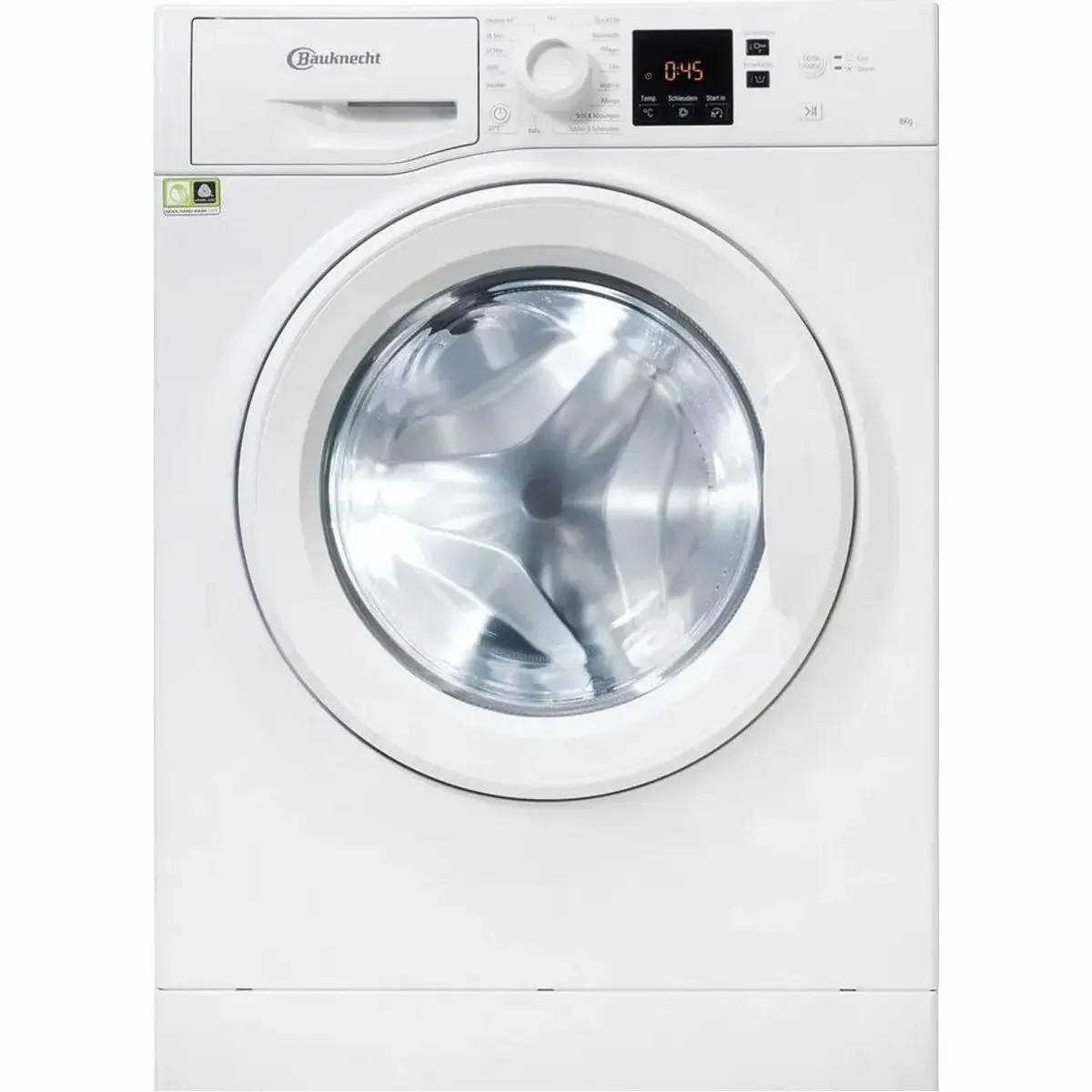 BAUKNECHT BPW 814 A Waschmaschine, 8 kg Fassungsvermögen, Invertermotor, Energieeffizienzklasse A 3