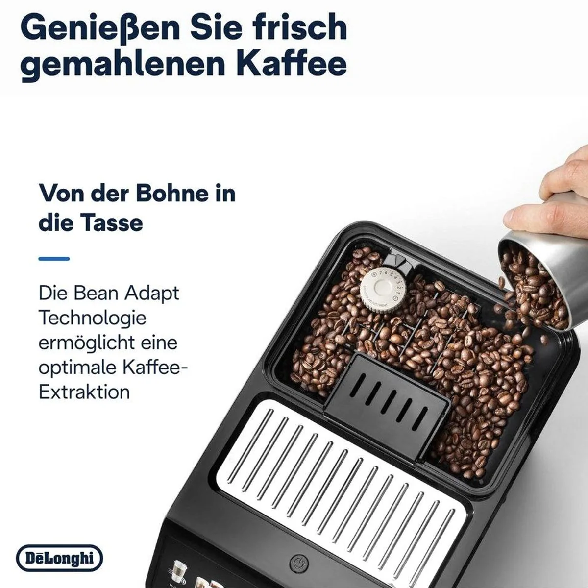 De'Longhi Eletta Explore Cold Brew ECAM450.86.T, 100 Rezepte, 3,5" Touch-Display, To-Go Funktion 3