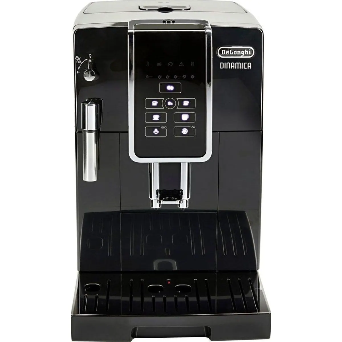De'Longhi Dinamica ECAM358.15.B, Long Coffee Funktion, Milchaufschäumdüse, automatische Reinigung 4