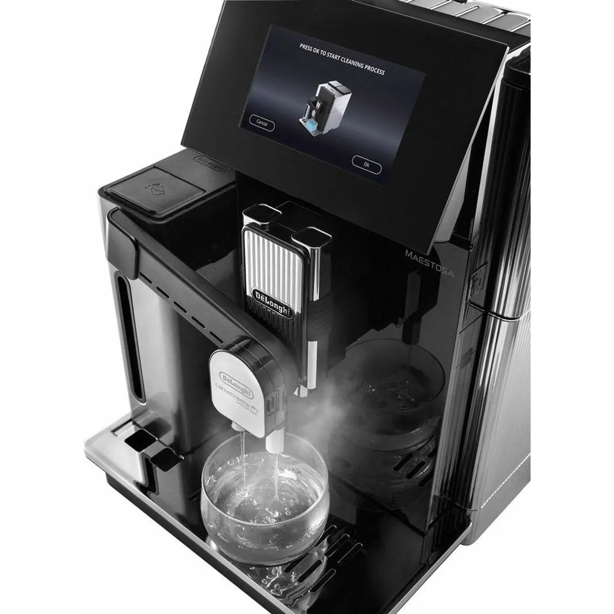 De'Longhi Maestosa EPAM960.75.GLM, 2 Bohnenbehälter, 22 Kaffeespezialitäten, Touchscreen 3