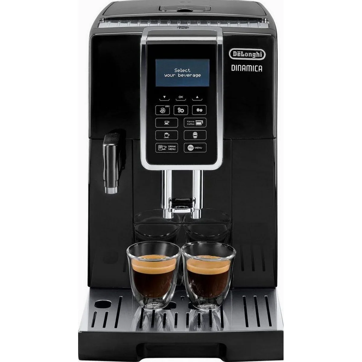 De'Longhi Kaffeevollautomat Dinamica ECAM356.57.B, 14 Getränke, Kannen-Funktion, Kegelmahlwerk 3