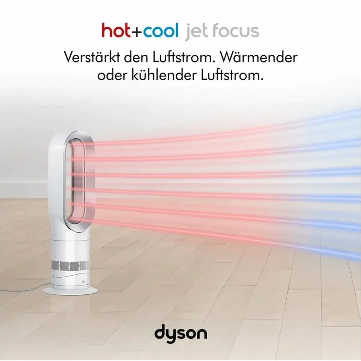 DYSON AM09 Heizlüfter & Ventilator, Jet Focus Technologie, Sleep-Timer Funktion 2