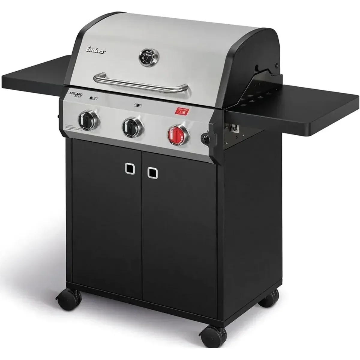 Enders Gasgrill Chicago Next 3 R Turbo, 10,6 kW, emaillierter Gussrost 3