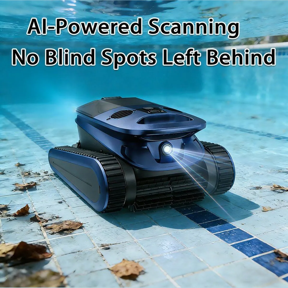 EVERCROSS U9 Poolroboter, intelligente Navigation, kabellos, für bis zu 200 m² 4