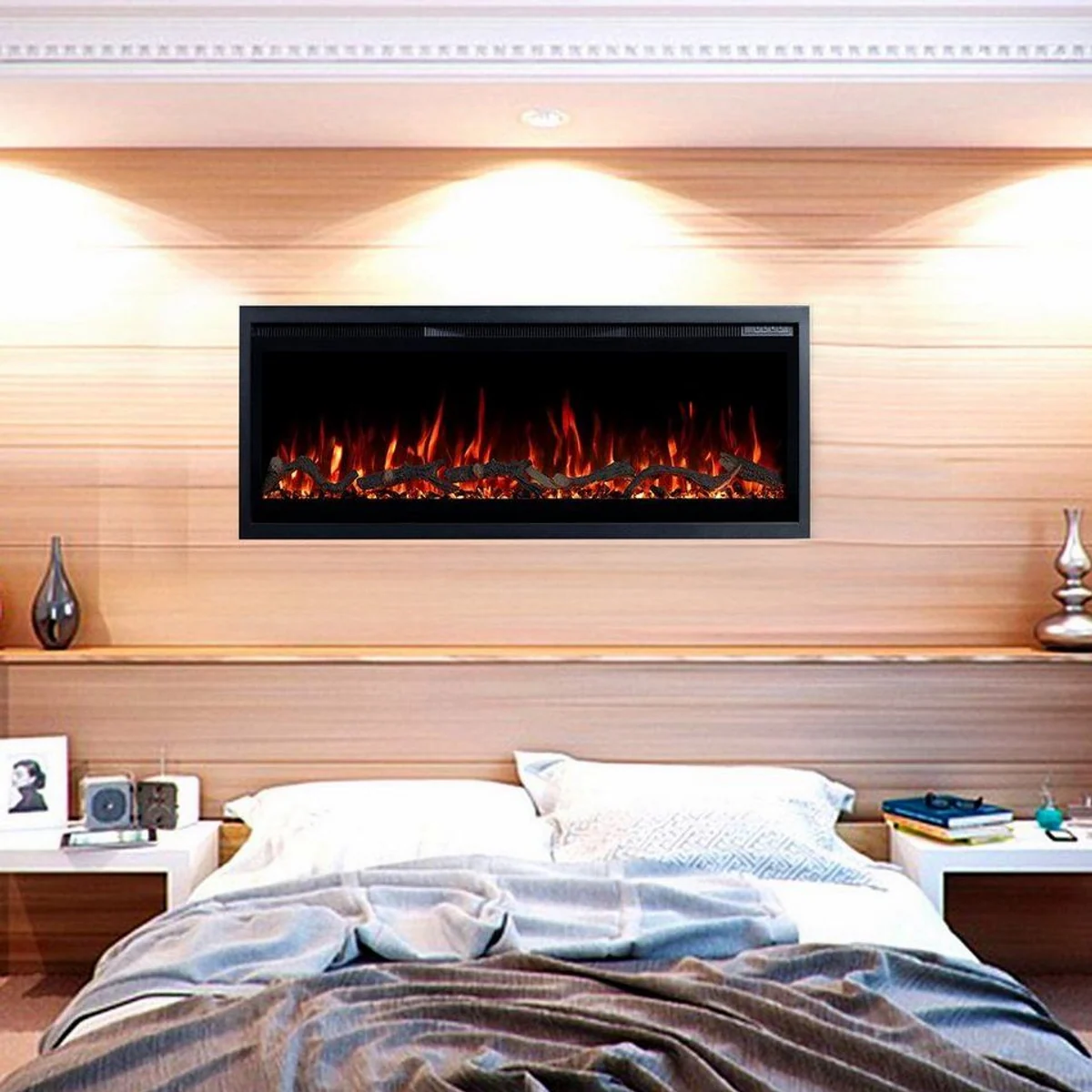 GLOW FIRE Elektrokamin Core, 3D Feuer, Heizleistung bis 1800 W, APP Steuerung 2