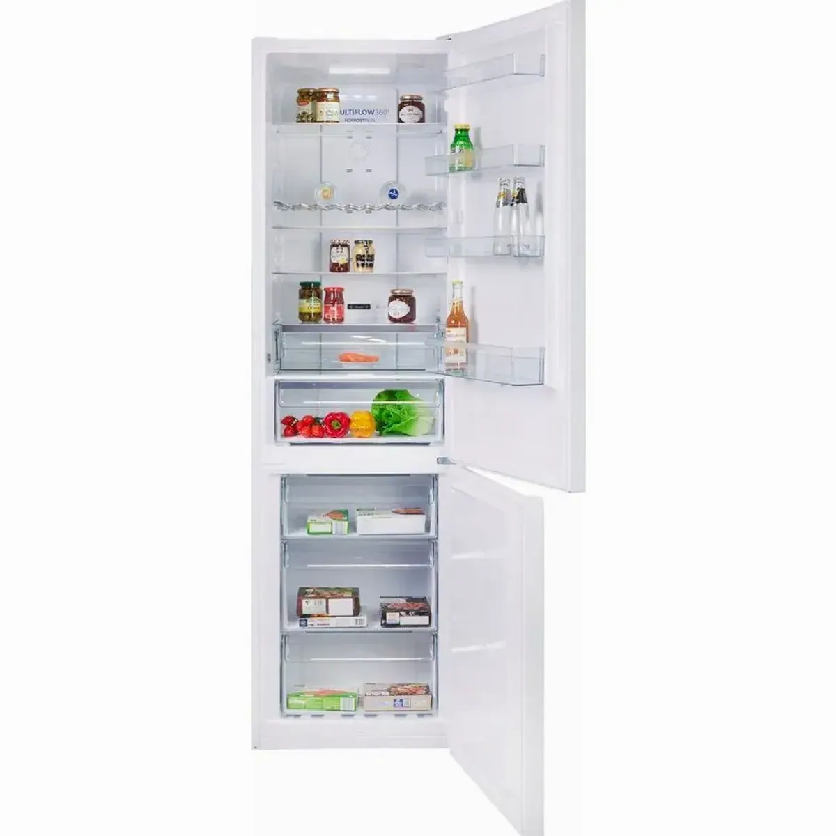 GORENJE NRK620B61W4OT Kühl-/Gefrierkombination, NoFrostPlus, 35 dB, flexible Ablageflächen 2