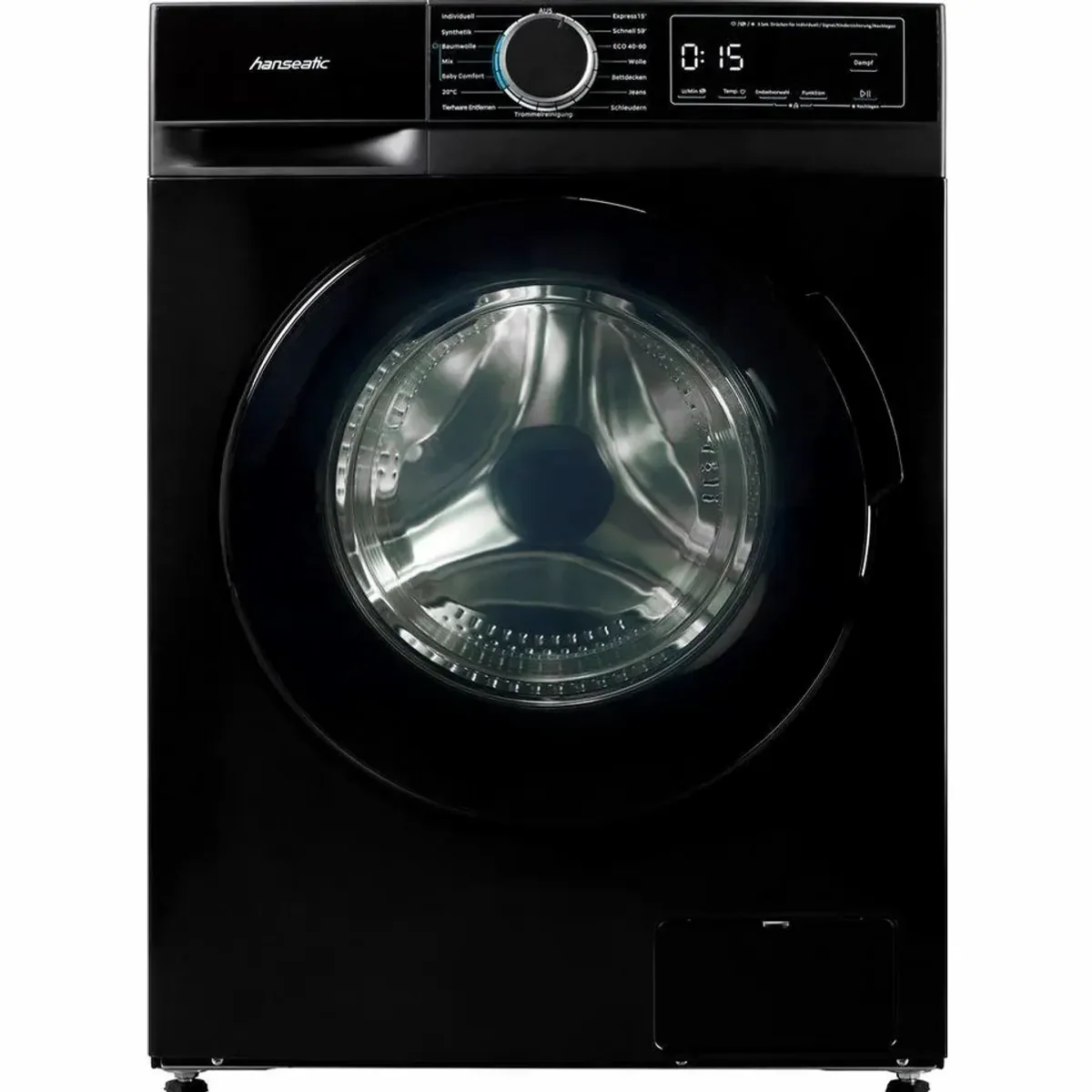 Hanseatic HWMA714ABI Waschmaschine, Energieeffizienz A, 7 kg Fassungsvermögen, Schaumsensor 3