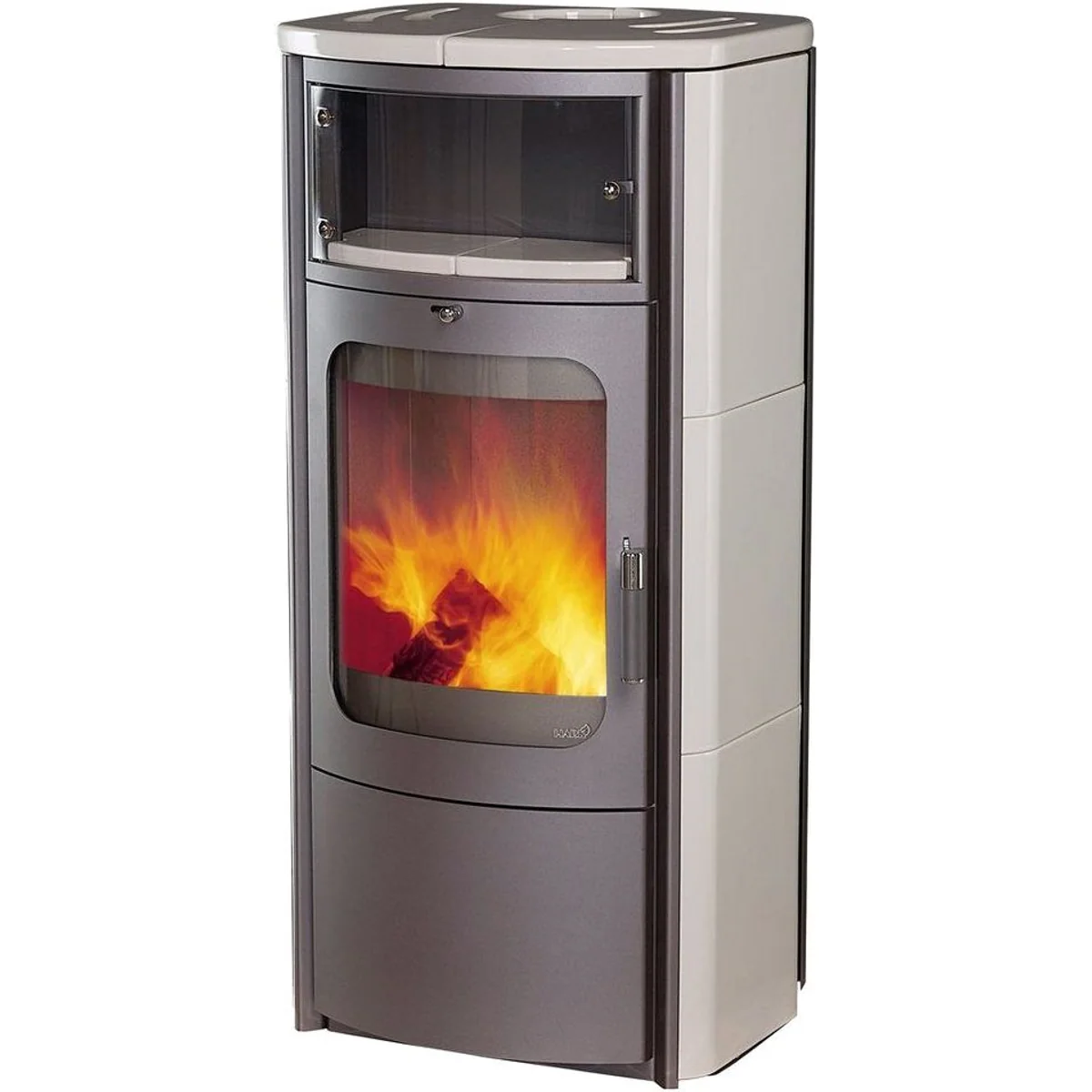 HARK Kaminofen Opera B, 7 kW Nennwärmeleistung, Kacheln, Vermiculite