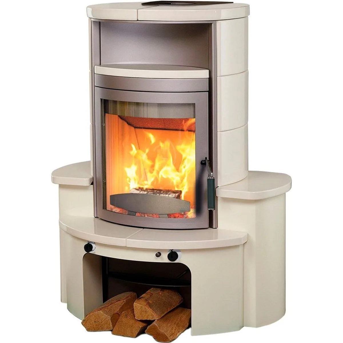 HARK Avenso GT ECOplus Kaminofen, 6 kW, effiziente Heizleistung, modernes Design
