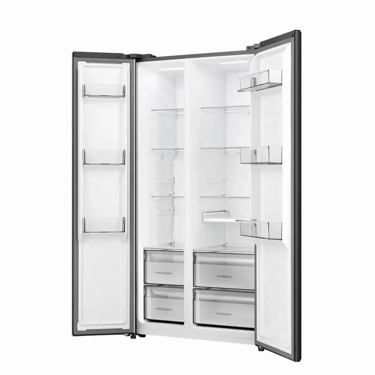 Hisense MS91558FC Kühlschrank, 347 l Kühlvolumen, MultiAirFlow-System, 37 dB Betriebsgeräusch 5