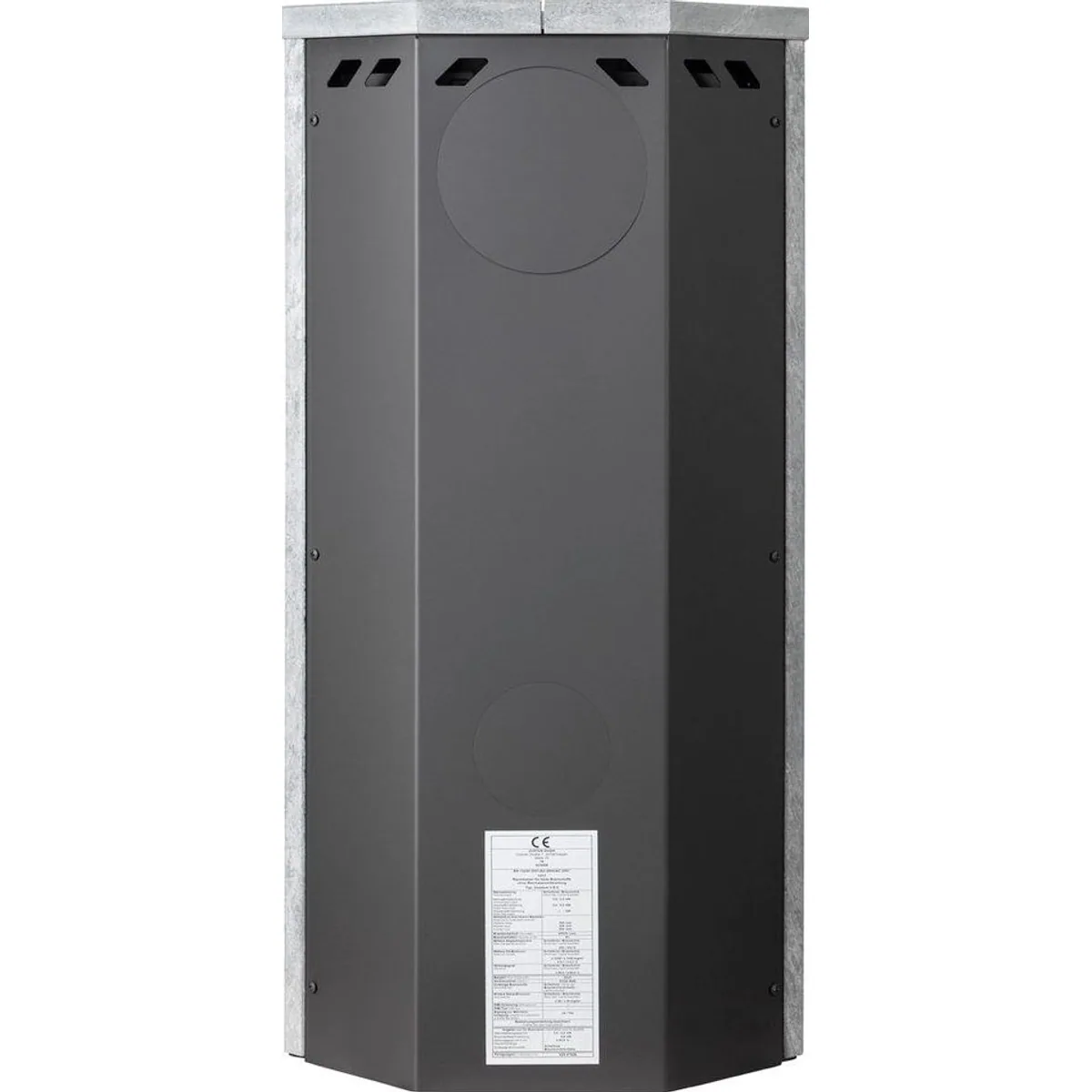 JUSTUS Kaminofen Usedom 5 D, 5,5 kW, Speckstein Korpus, Automatikregelung 3