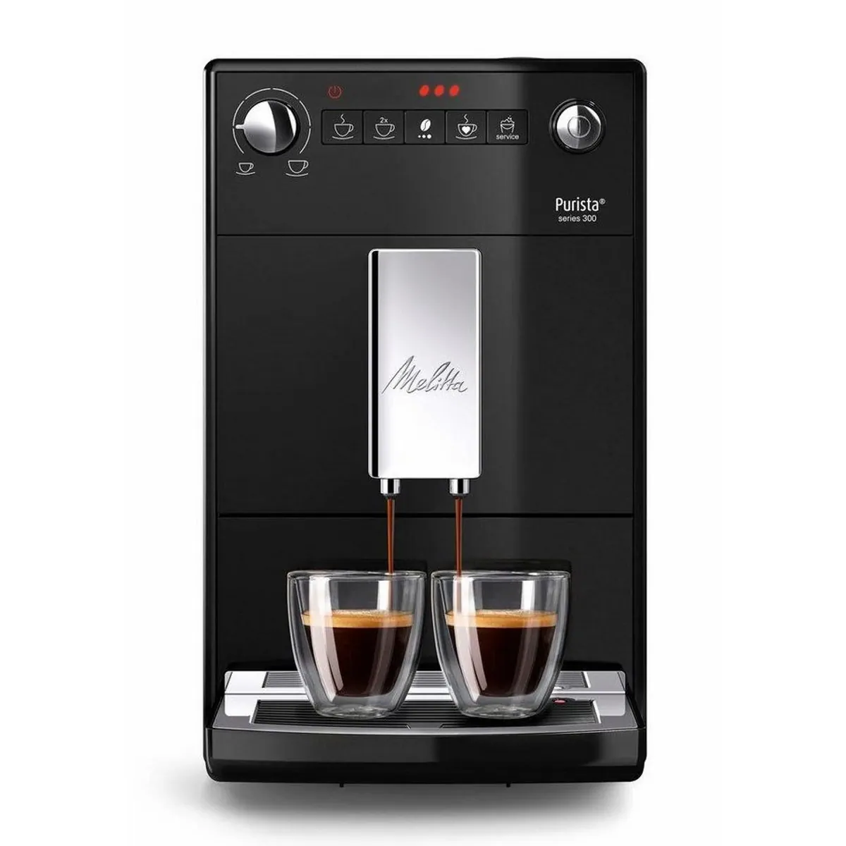 Melitta Kaffeevollautomat Purista F230-102, kompakt, Lieblingskaffee-Funktion, extra leise 3