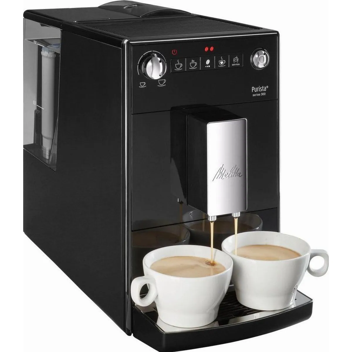 Melitta Kaffeevollautomat Purista F230-102, kompakt, Lieblingskaffee-Funktion, extra leise 4