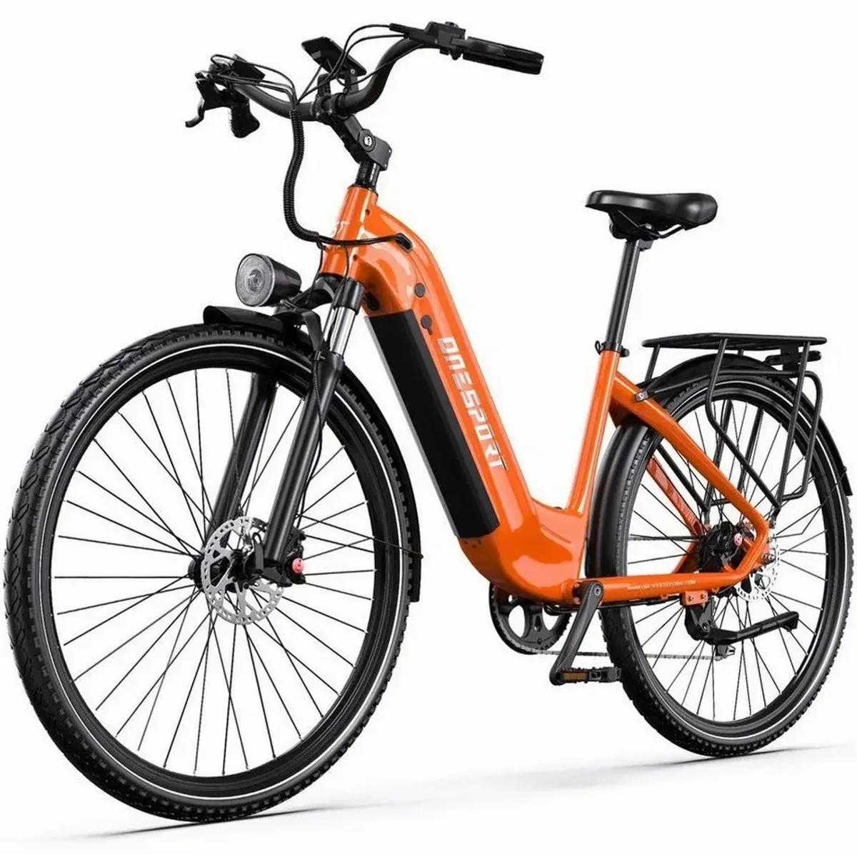 Onesport OT05pro E-Bike Cityrad, 36V Akku, 140 km Reichweite, 7-Gang Shimano