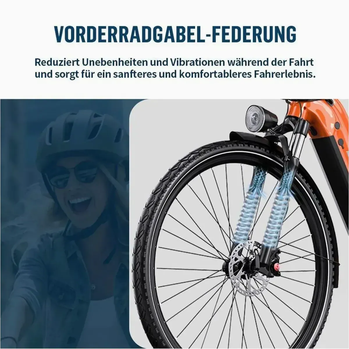 Onesport OT05pro E-Bike Cityrad, 36V Akku, 140 km Reichweite, 7-Gang Shimano 5