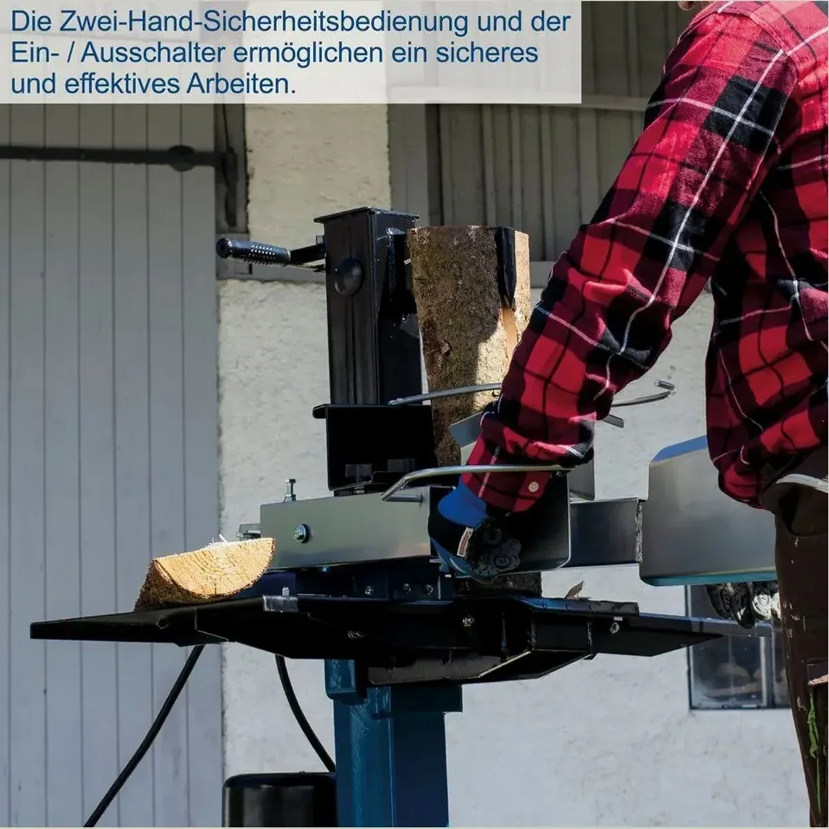 Scheppach HL730 Holzspalter, 2100 W, 7 Tonnen Spaltkraft 4
