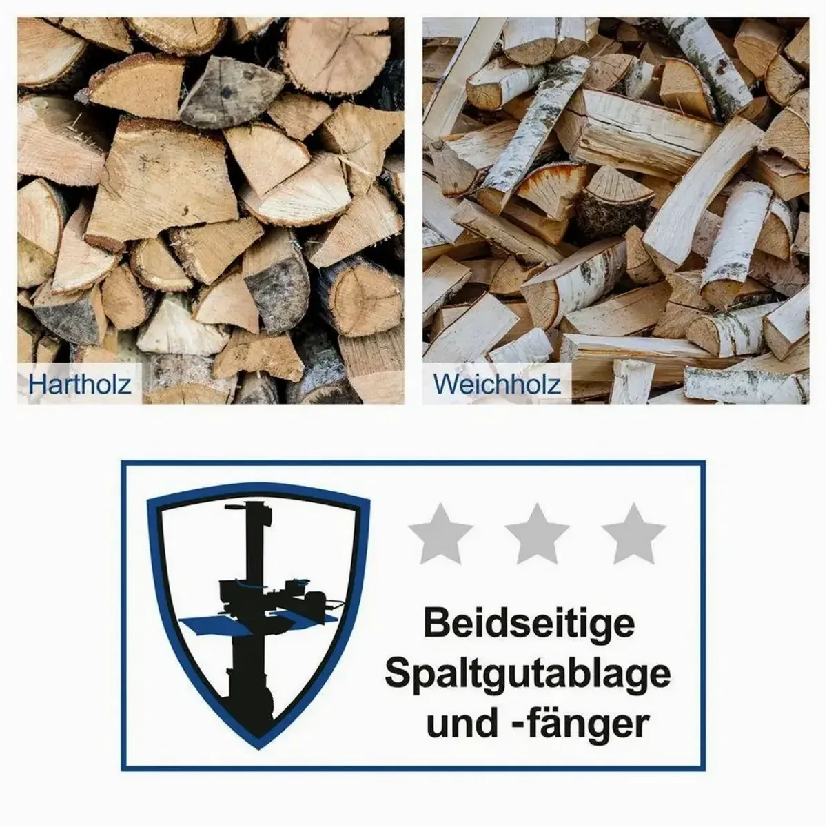 Scheppach HL730 Holzspalter, 2100 W, 7 Tonnen Spaltkraft 5
