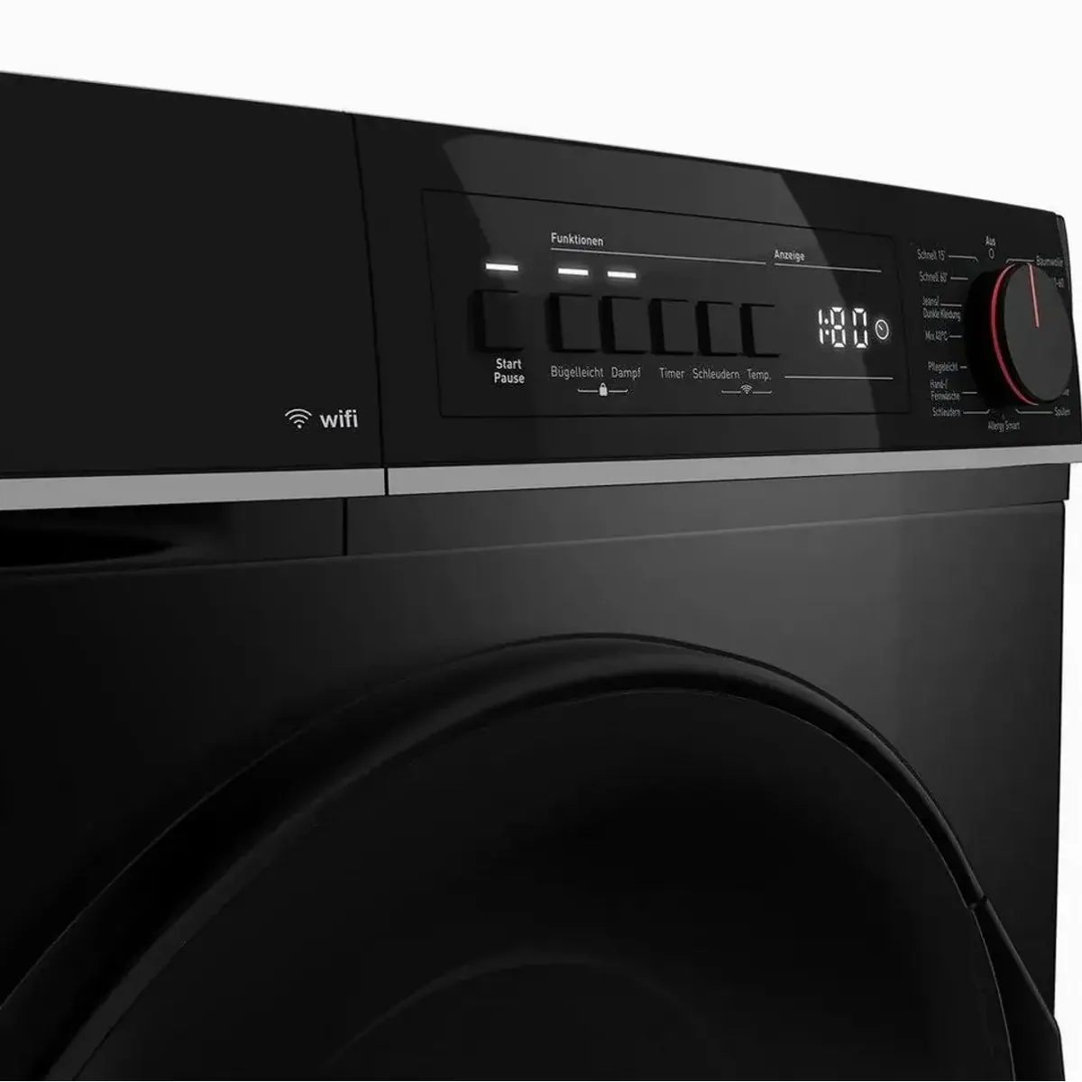 Sharp ES-PRO714BA-DE Waschmaschine, 15 Programme, 1400 U/Min, AllergySmart 5