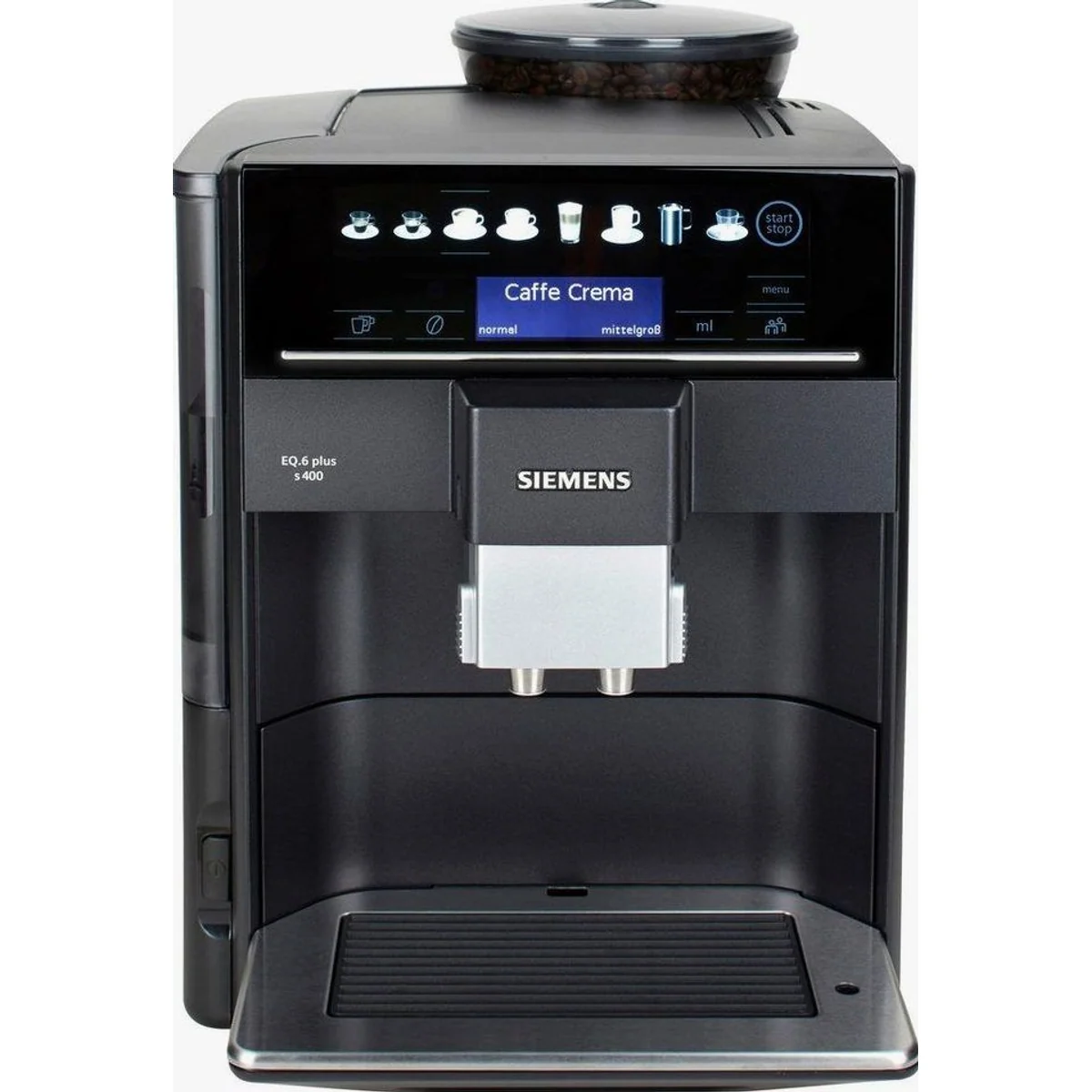 SIEMENS EQ6 plus s400, Doppeltassenfunktion, Keramikmahlwerk, automatische Dampfreinigung 4