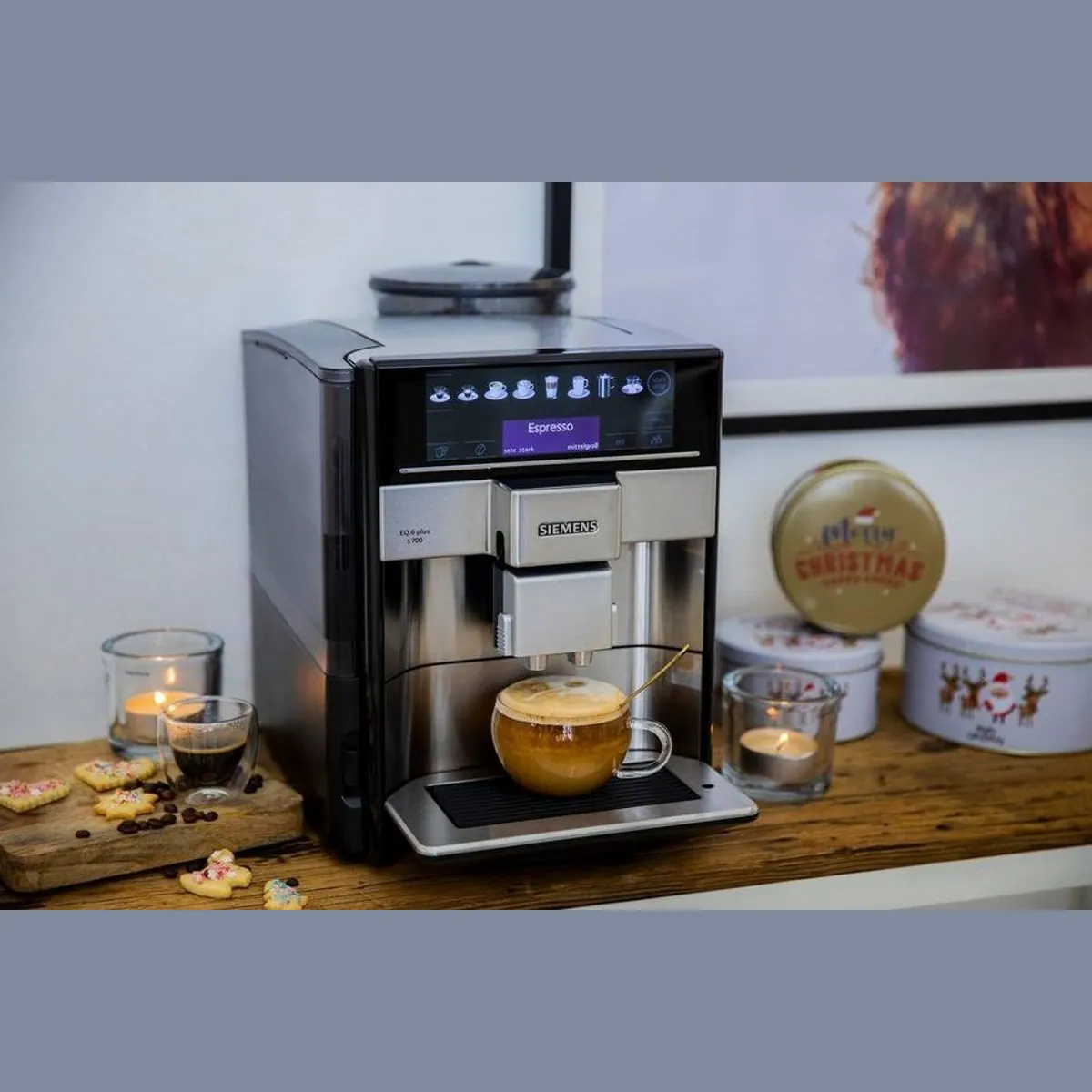 SIEMENS EQ6 plus s700 Kaffeevollautomat, Doppeltassenfunktion, Keramikmahlwerk, automatische Dampfreinigung 3