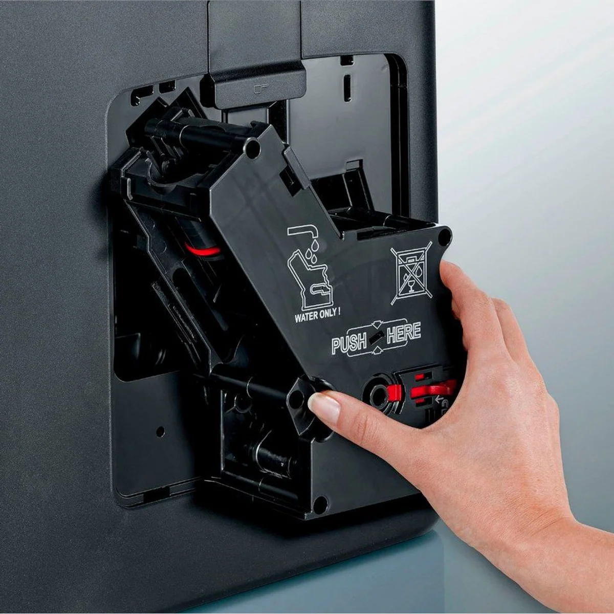 SIEMENS EQ6 plus s700 TE657M03DE, vielfältige Kaffeespezialitäten, Edelstahl-Milchbehälter, automatische Dampfreinigung 4