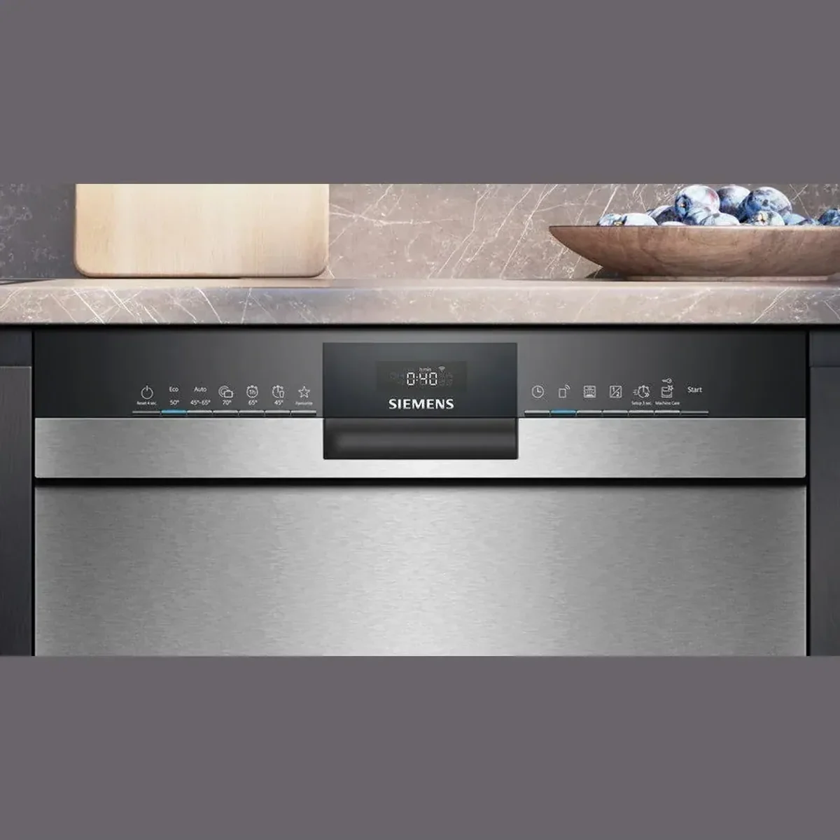 SIEMENS SN43ES04TE Unterbaugeschirrspüler, 13 Maßgedecke, Energieeffizienzklasse B 3