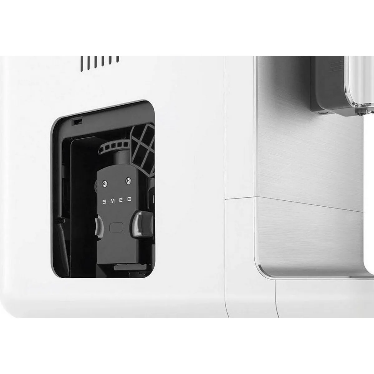 Smeg Kaffeevollautomat BCC12WHMEU, vielfältige Kaffeespezialitäten, elegantes Design, intuitive Bedienung 3