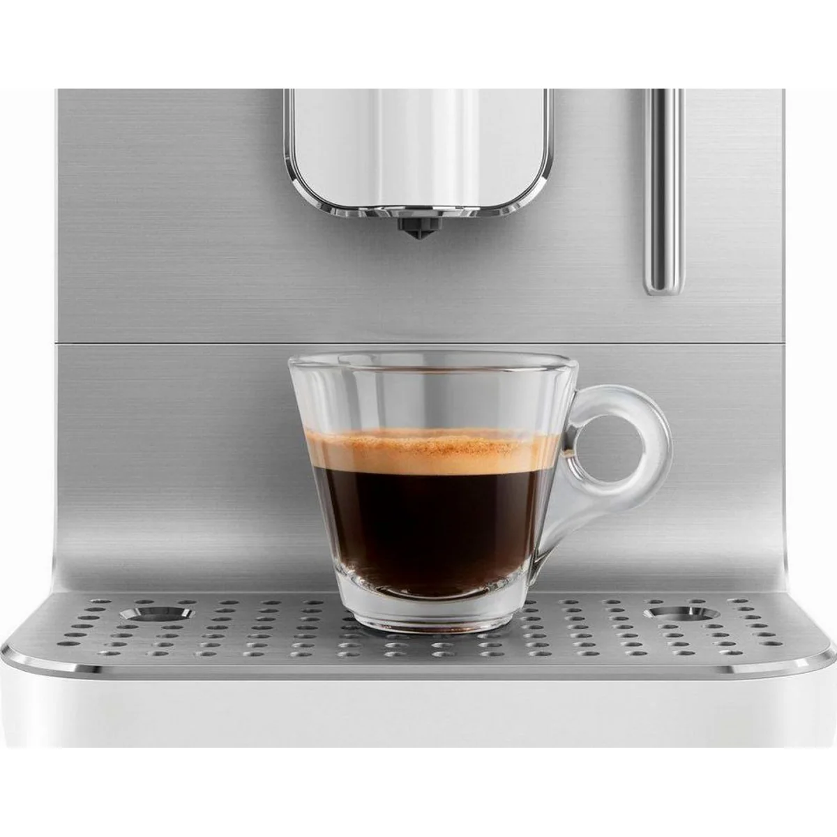 Smeg Kaffeevollautomat BCC12WHMEU, vielfältige Kaffeespezialitäten, elegantes Design, intuitive Bedienung 4