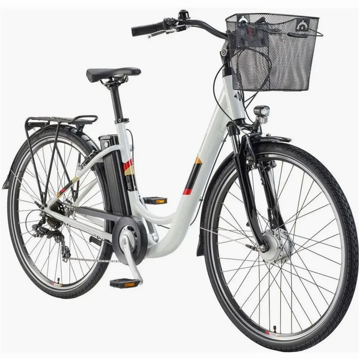 Telefunken E-Bike Cityrad RC822, 28 Zoll, 531,3 Wh Akku, 100 km Reichweite