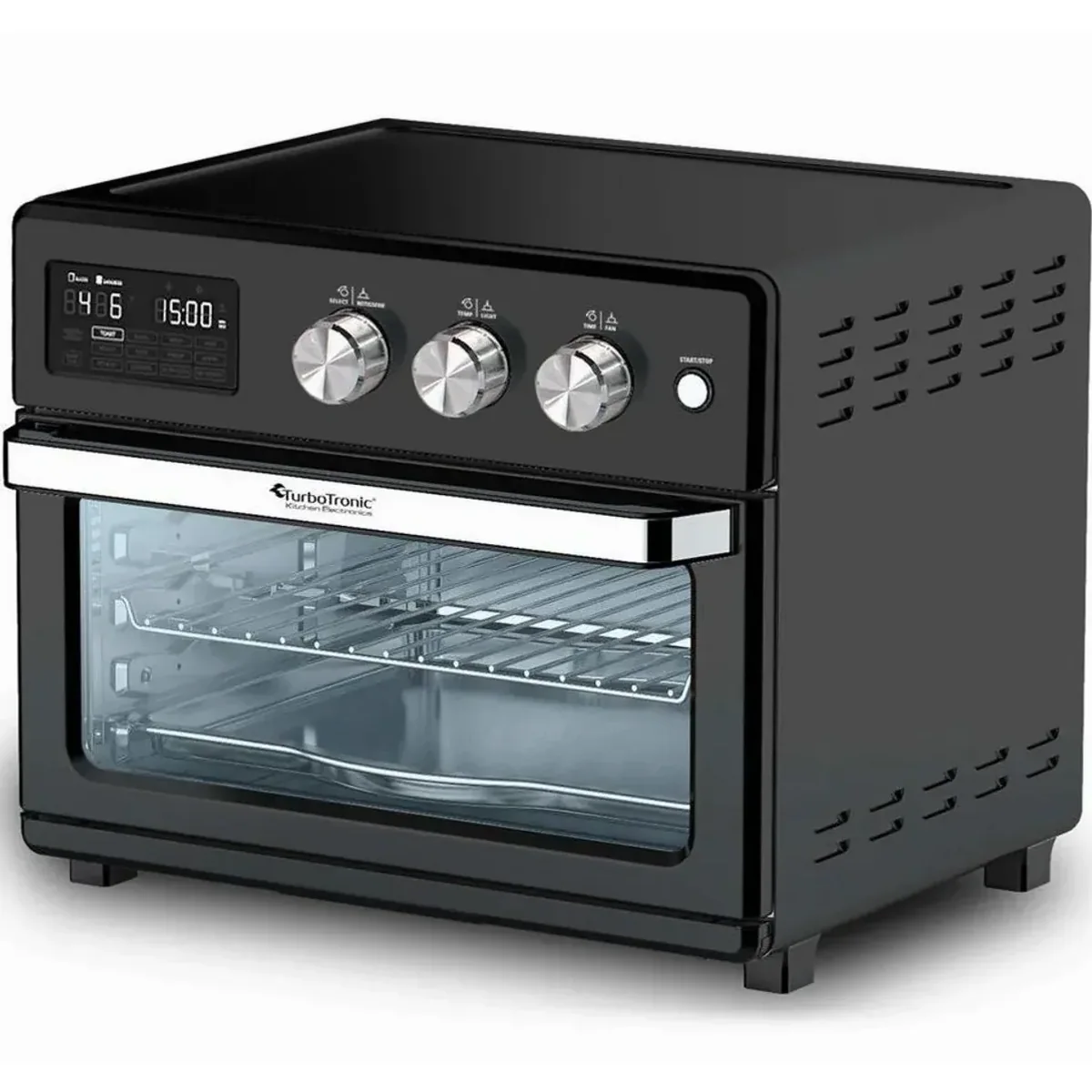 TurboTronic by Z-Line Minibackofen XL 32 L, vielseitig, 4 Garprogramme, 360°-Luftzirkulation 5