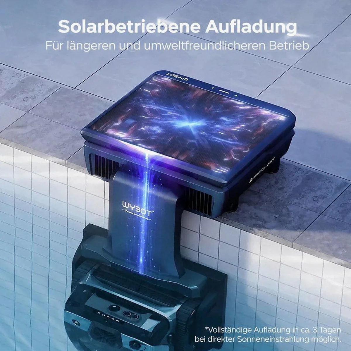 WYBOT S3 Poolroboter, 3D-Kartierung, intelligente Navigation, automatisches Parken 4