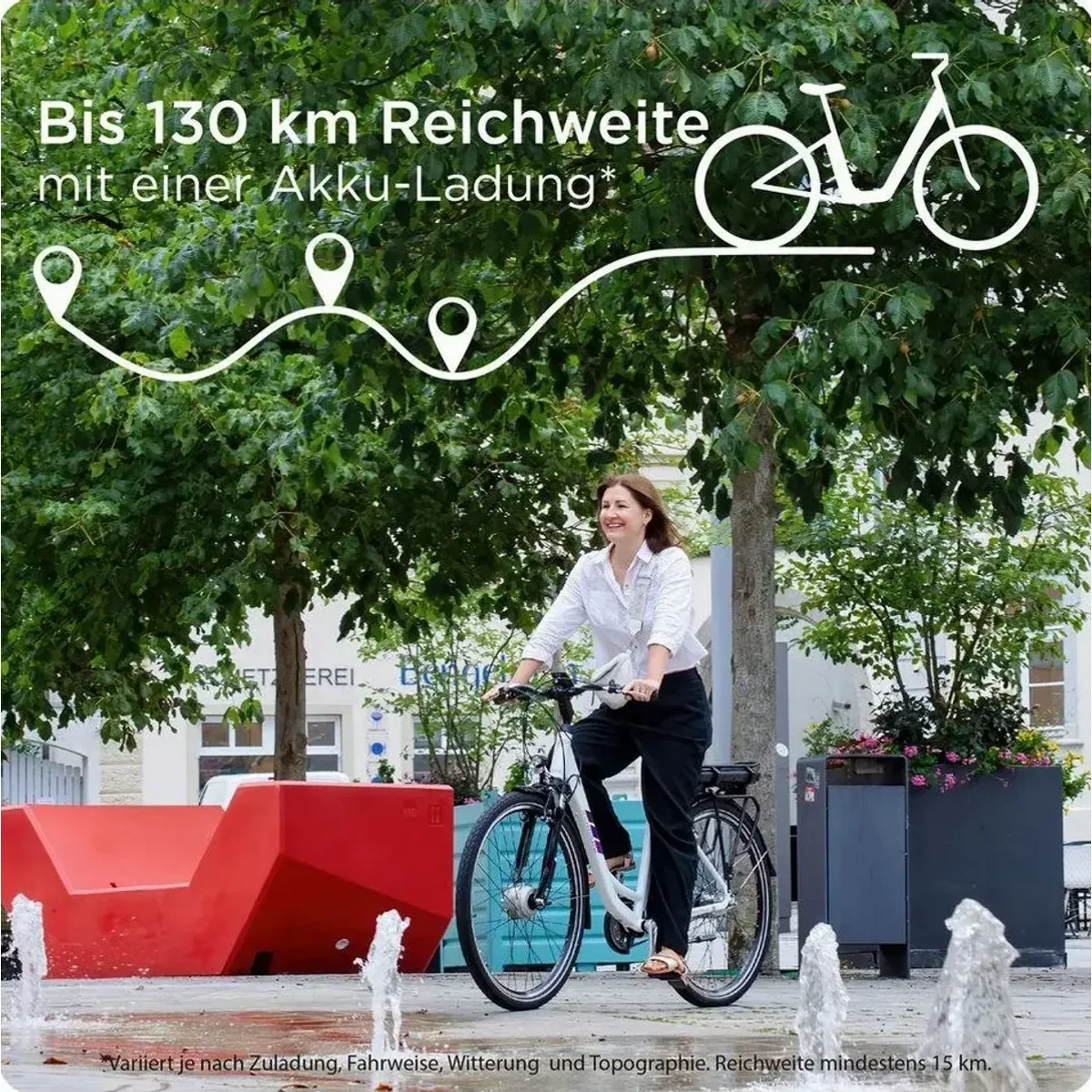 Zündapp Z502 E-Bike Cityrad, 28 Zoll, 130 km Reichweite, 40 Nm Motor 2